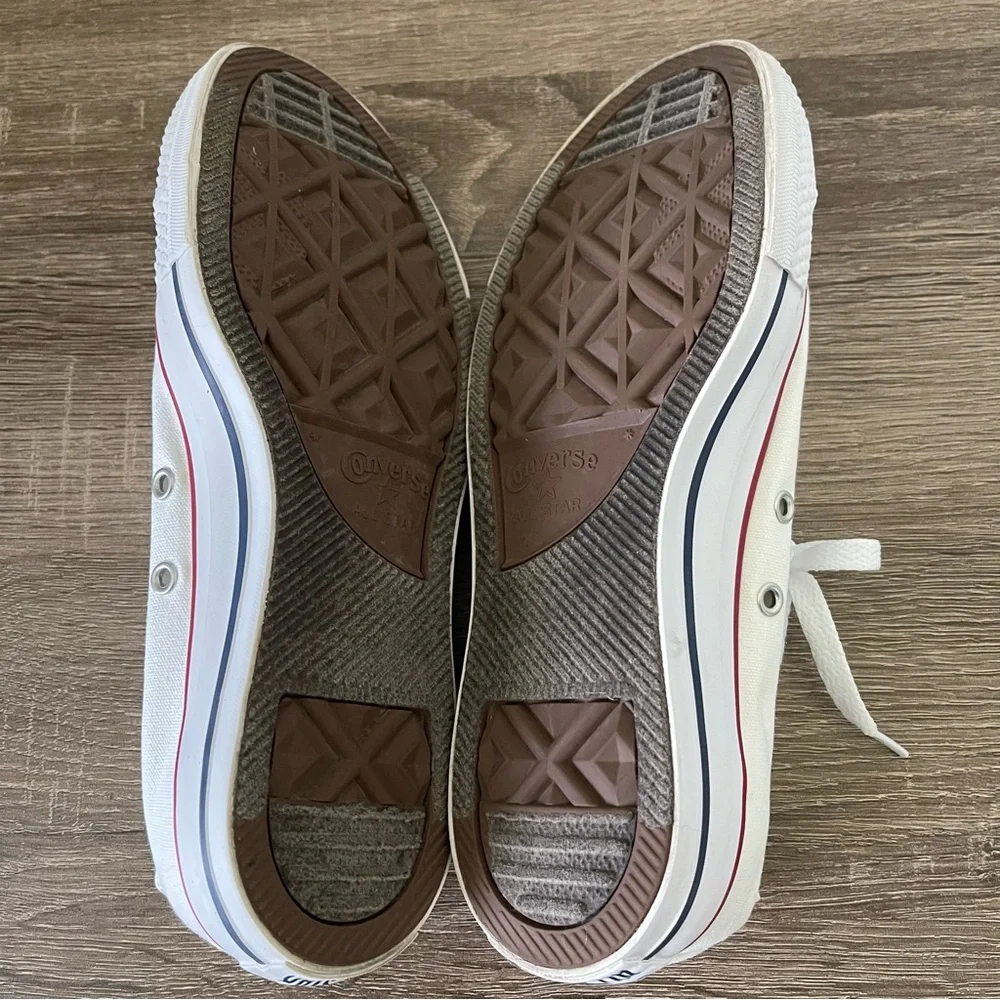 Unisex Converse All Star Chuck Taylor M7652 Optical White Mens 6 Women's 8 - Picture 8 of 9